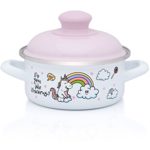 Metalac plitka posuda Pink Unicorn 14cm / 1lit Cijene