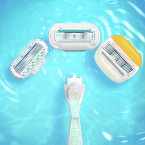 Gillette extra smooth sensitive dopune za brijač 4 komada Slike
