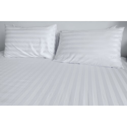 HRC JASTUČNICA SATEN PRUGA 2 CM 60X80 CM,TC 250 Slike