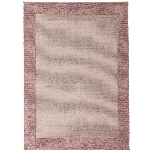 Flair Rugs Svetlo rožnata ročno tkana preproga iz me&scaron;anice volne 200x290 cm Rue &ndash; Cene
