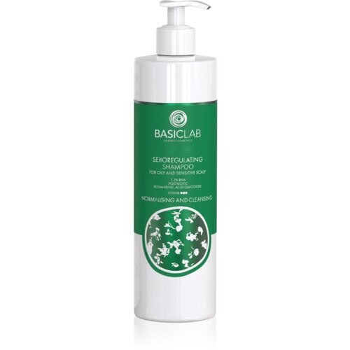 BasicLab Dermocosmetics Trichologis čistilni &scaron;ampon za regulacijo sebuma 300 ml Cene