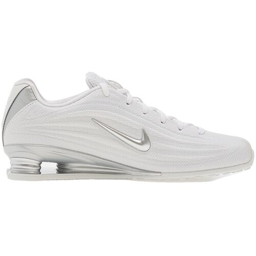 Nike Nizke superge Baskets shox z blanc/argent m&eacute;tallique Srebrna Cene