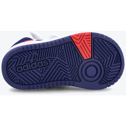 Adidas Čevlji Hoops Mid GZ9650 White/Navy/Red Slike