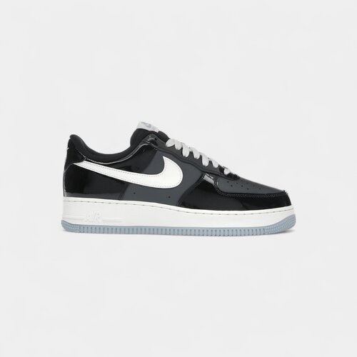 Nike Nizke superge Air Force 1 Low Black Iron Grey Patent Črna Cene