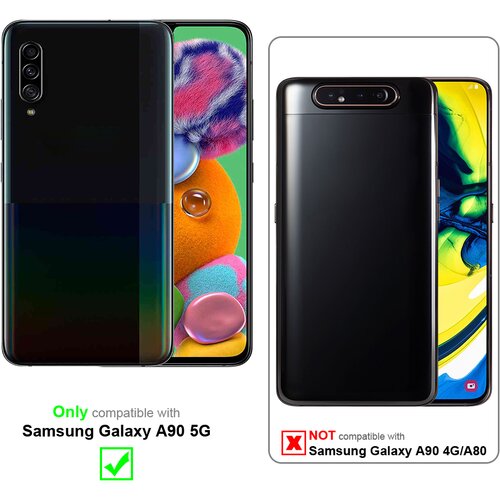  Oklepni film Full Screar, združljiv s Samsungom - za&amp;scaron;čitnim filmom v prozornem s črno -kaljenim za&amp;scaron;čitnim steklom v 9H trdoti s 3D dotikom, (20604485) Slike