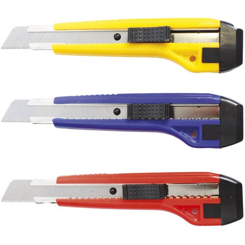 Skalpel NOŽ 18MM METALNA VODILICA FORNAX DT-902 SORTIRANO BLISTER Slike
