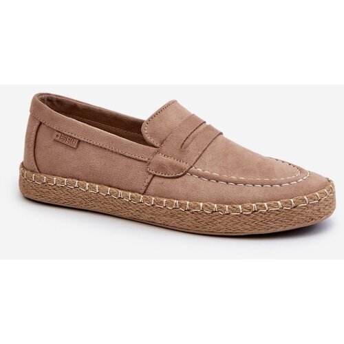 Big Star men&amp;#039;s eco suede espadrilles beige Slike