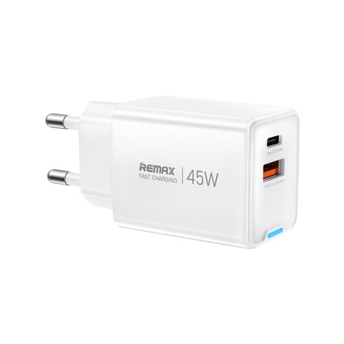Remax Strujni Fast punjac GAN A+ C 45W beli Slike
