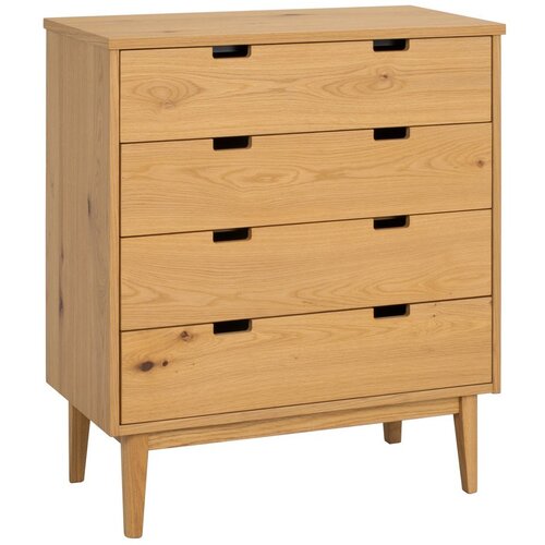 Rowico Komoda iz masivnega hrasta v naravni barvi 75x85x38 cm Garrison &amp;ndash; Slike