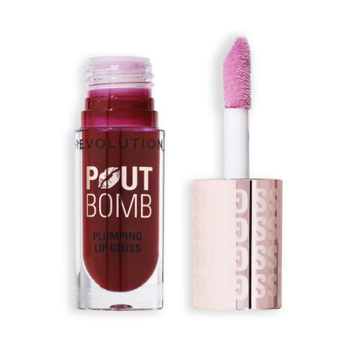Revolution glos za ustnice - Pout Bomb Plumping Gloss - Jelly Berry Mauve Cene