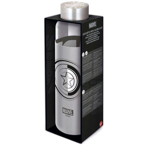 Avengers | Steklenica za mlade odrasle s silikonskim pokrovom 585 ml Marvel, (21240532) Slike