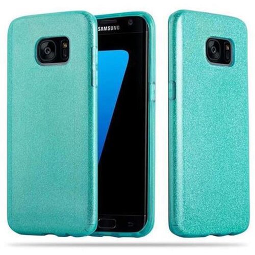 Cadorabo Case, združljiv s Samsungom v Stardust Turquoise - TPU silikon in trdi za&scaron;čitni pokrov pri oblikovanju ble&scaron;čic, (20573610) Cene
