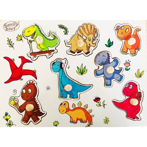  Smily Play drvene puzzle Dinosaur Slike