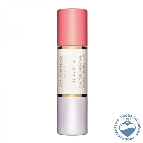 Clarins Glow-to-Go Highlighter Stick (01 Glowy Pink) 2x4.5g Cijene