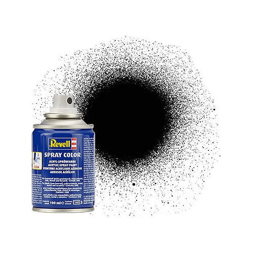Revell Aerosol Paint - Crna polusjajna, 100 ml Cene