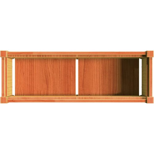  Vrtna sadilica vo&amp;scaron;tano smeđe boje 90 x 31 x 31 cm od borovine Slike