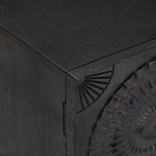  ormar s policom s pohranom s vratima Crna 105 x 30 x 35 cm Slike