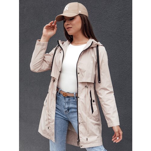 DStreet Kurtka damska parka GLAMJACKET jasnobeżowa Cene