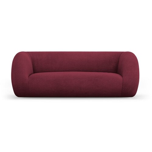 Cosmopolitan Design Bordo rdeča sedežna garnitura iz tkanine bouclé 210 cm Essen – Cene
