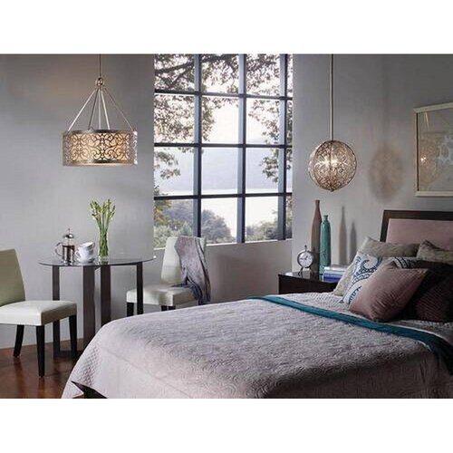 Elstead Lighting Feiss FE-ARABESQUE4 - Luster na &amp;scaron;tapu ARABESQUE 4xE27/60W/230V zlatna Slike