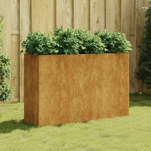 vidaXL Povišena vrtna gredica 120 x 40 x 80 cm od čelika COR-TEN Cijene
