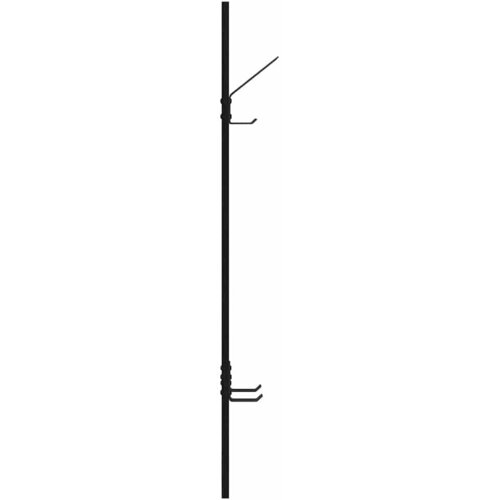 Vje&amp;scaron;alica za kapute na zidu Zidne Crni hrast 20 x 1,5 x 100 cm Slike