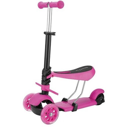 Bbo trotinet s979a 3u1 scoot &ndash; pink ( S979APK ) S979APK Cene