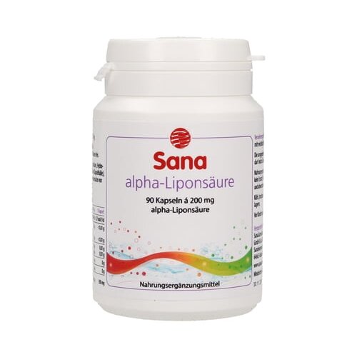 SanaCare sanaAlpha - lipoična kislina - 90 kapsul Slike