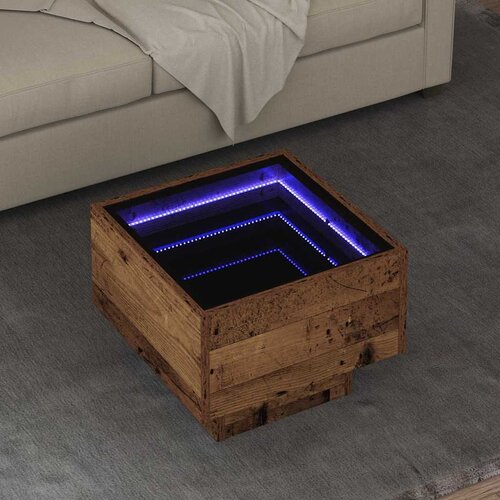  Bocni stol Staro drvo 40 x 40 x 30 cm Konstruirano drvo Cene