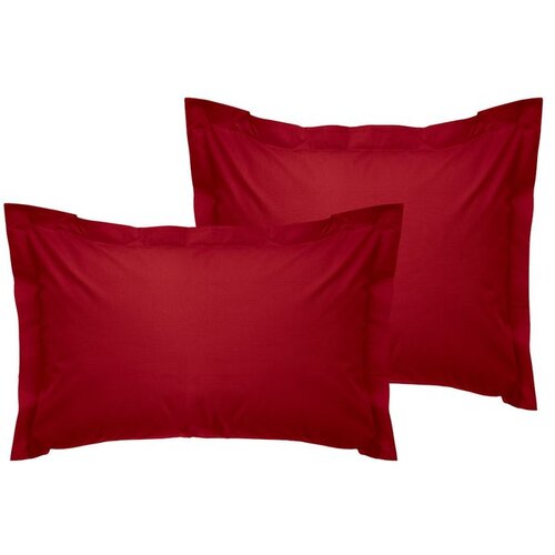  Tonne Rosse - Shadow Claret Red Oxford Pillowcase Set (2 Pieces) (FR) Slike