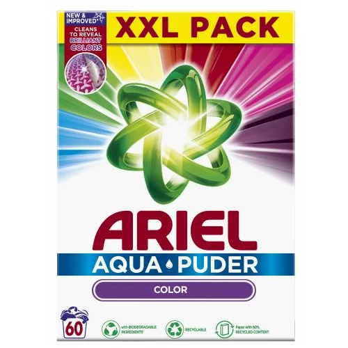Ariel Pralni prašek Color 3,9kg, za 60 pranj