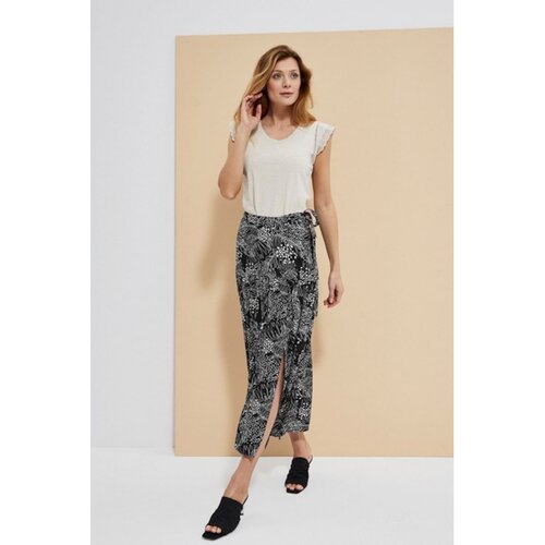Moodo Patterned viscose skirt Slike