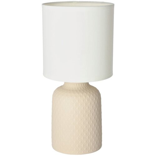 Candellux Lighting Bež stolna lampa s tekstilnim sjenilom (visina 32 cm) Iner &amp;ndash; Slike
