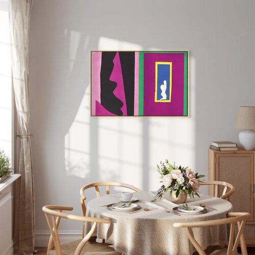  Slika - Henri Matisse &amp;ndash; Destiny (from Jazz) 60x40 U prirodnom drvenom okviru Slike