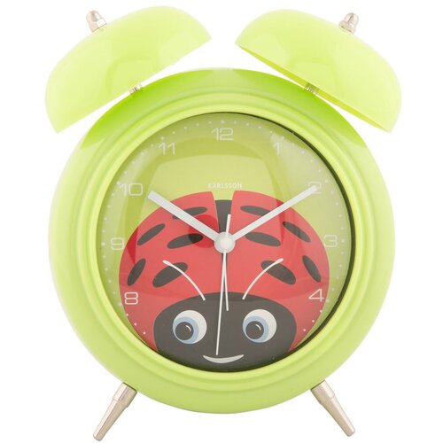 Karlsson Dječja budilica ø 15 cm Peekaboo Ladybug – Cijene