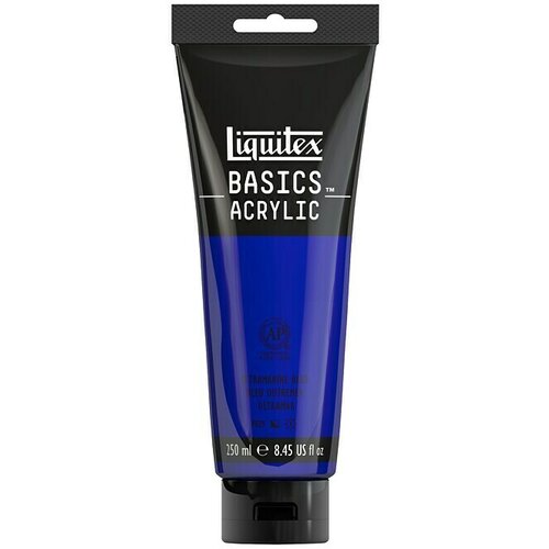 LIQUITEX Basics Akrilna barva (Ultramarin modra, 250 ml) Cene