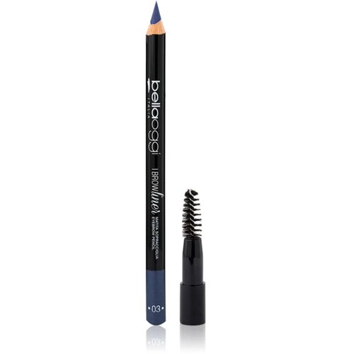 Bellaoggi I Brow Liner svinčnik za obrvi s krtačko odtenek Brunette 1,1 g Slike