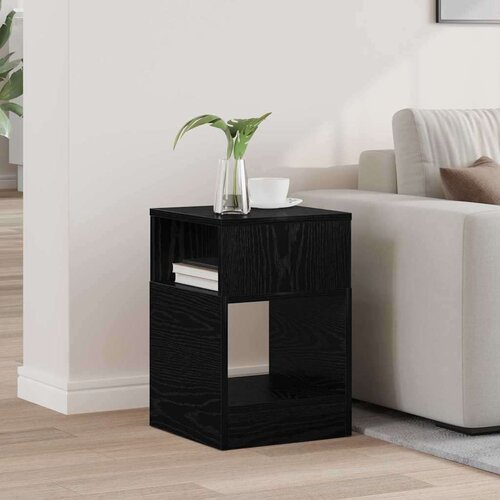  Konačna Stolić Crni hrast 30 5 x 30 x 45 cm Konstruirano drvo Cijene