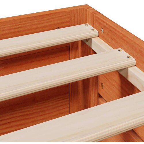 VidaXL Okvir kreveta bez madraca s ladicama 160 x 200 cm od borovine Slike