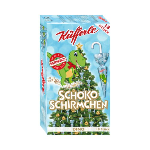 K&amp;uuml;fferle Čokoladni dežnik Dino Slike