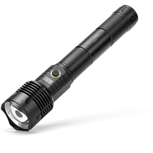 MONTIS Taktyczna ręczna latarka akumulatorowa LED MT160 Black Hand flashlight Cene