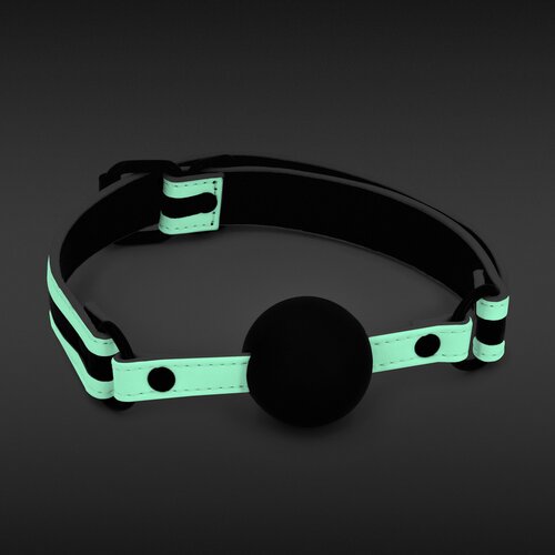Ns Novelties GLO In The Dark Bondage Ball Gag Cene