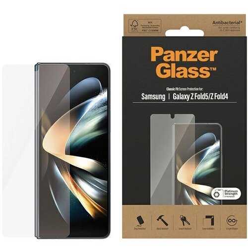 PanzerGlass ANTIBAKTERIJSKO KALJENO STEKLO ZA SAMSUNG GALAXY NA PREKLOP 5/4, (21911637) Slike