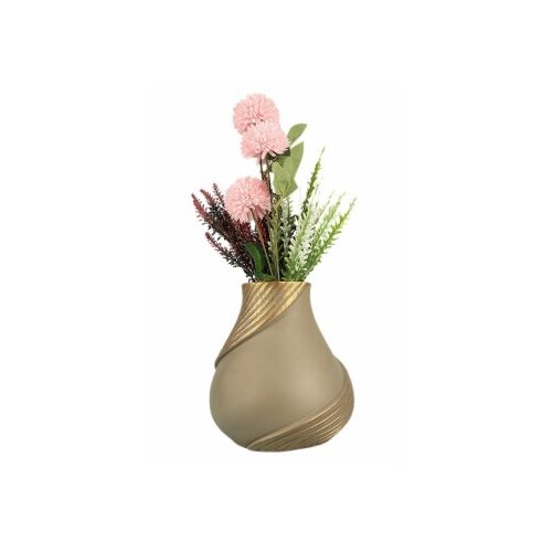 WALLXPERT decorative pot bež vaza YL733 Slike