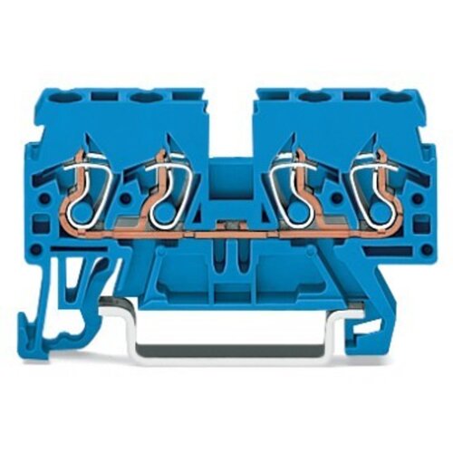 Wago GmbH & Co. KG Prehodni terminal 0,08-2,5/4qmm modri 870-834, (20859067) Cene