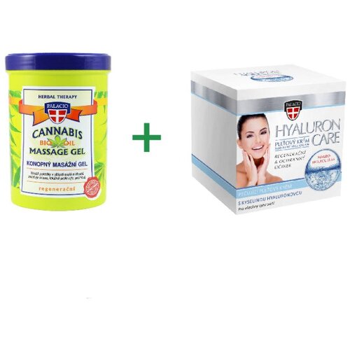  Gel od konoplje + Krema za lice s hijaluronskom kiselinom Slike