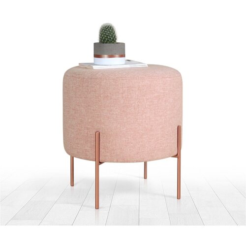 Balcab Home Svijetlo ružičasti tabure Copper &amp;ndash; Slike