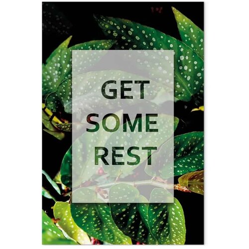  Slika - Get Some Rest (1 Part) Vertical 20x30 Premium Print Slike