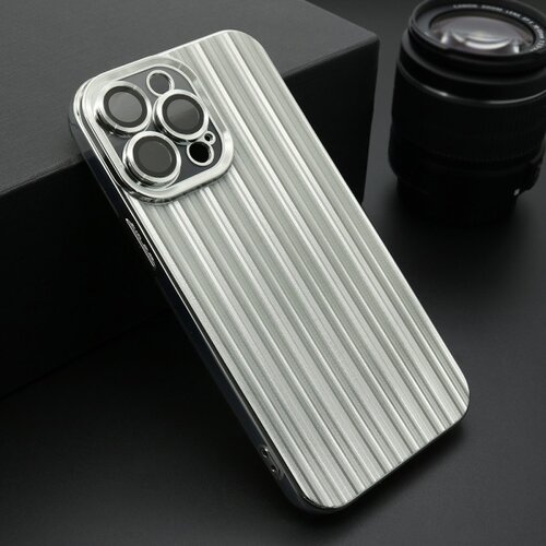  Futrola shining line za iphone 14 pro max (6.7) srebrna Slike