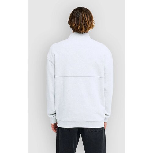 Billabong Burleigh Mock Neck Half-Zip Sweater light grey heather Slike